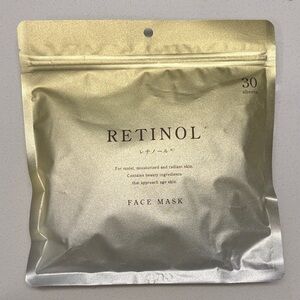 Retinol face mask — 30 sheet masks from Tokyo